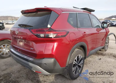 2022 Nissan Rogue Sv Fwd z USA, uszkodzony, nr VIN 5N1BT3BA4NC708826